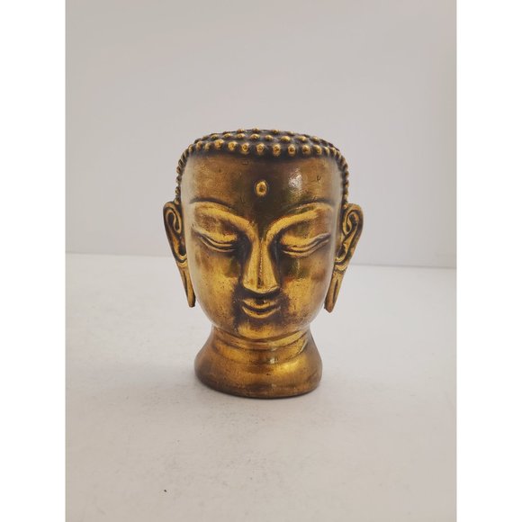 ROBERT LAFFONT Édition Bronze BOUDHA.statue - Buddha head - Buddha head - Picture 7 of 10